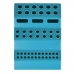 RACK PLASTICO PARA MICROTUBOS 3 ANDARES CAPACIDADE 50 MICROTUBOS 0,2 A 2,0 ML