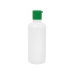 FRASCO PLÁSTICO BRANCO COM TAMPA ROSCA FLIP TOP COR VERDE CAP. 120ML
