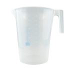 COPO BECKER DE PLÁSTICO COM ALÇA GRADUADO EM RELEVO