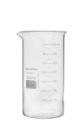 COPO BECKER FORMA ALTA DE VIDRO GRADUADO, BERZELIUS