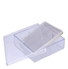 CAIXA GERBOX COM CALÇO E TELA EM AÇO INOX