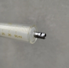 SERINGA DE VIDRO BICO DE METAL LUER LOCK