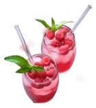 CANUDO DE VIDRO ECOLÓGICO 5 UNIDADES