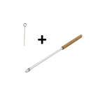 KIT ALÇA DE PLATINA COMPRIMENTO 5CM E CABO KOLLE