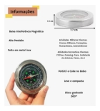 BÚSSOLA METAL PROFISSIONAL BOLSO