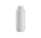 FRASCO DE PLÁSTICO TIPO AGRO, COM TAMPA LACRE E BATOQUE CAP. 1000ML