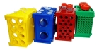 Estante Microtubos Rack 4 Face 0,2ml 0,5ml, 2ml, 15ml, 50ml